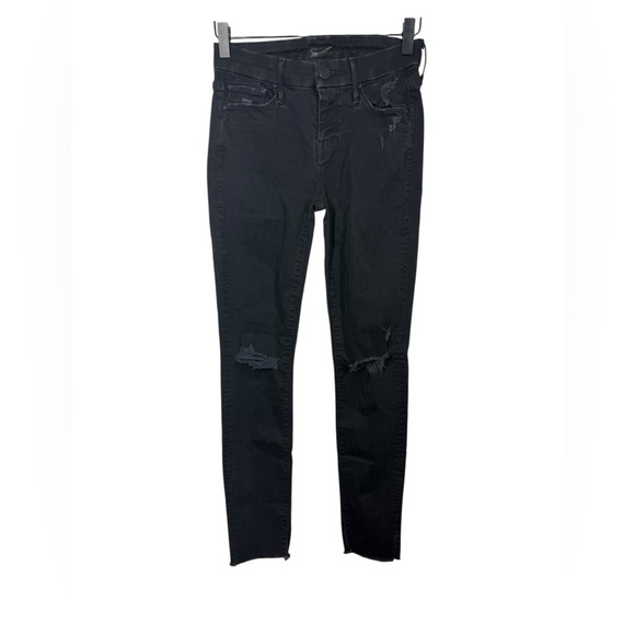Mother The Looker Ankle Fray Jeans Size 25 - Picture 3 of 7